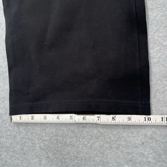 Betabrand Classic Dress Yoga Pants 2XL Long 33 inseam Ponte Knit Black Boot-Cut - Picture 5 of 11